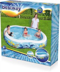 Nafukovací bazén oválný Bestway 262x157x46cm
