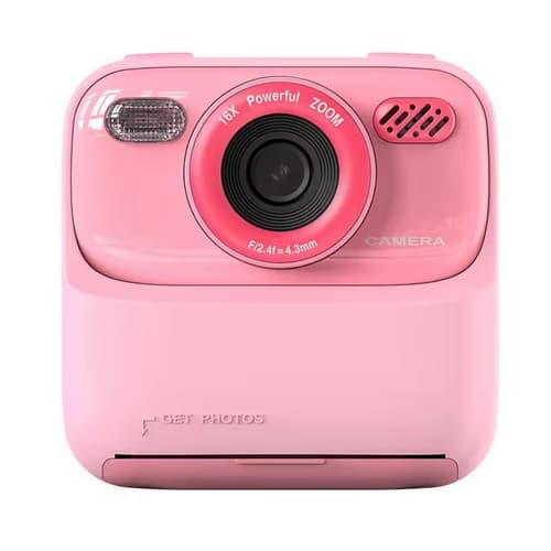 Růžový foťák s termotiskem + 32GB karta zdarma