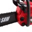 Motorová pila červená