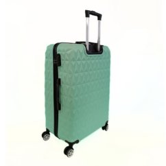 Bavy Cestovní kufr skořepinový 28" Diamond Light green
