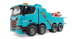 Bruder 3553 Nákladní auto Scania vyprošťovací a odtahový vůz
