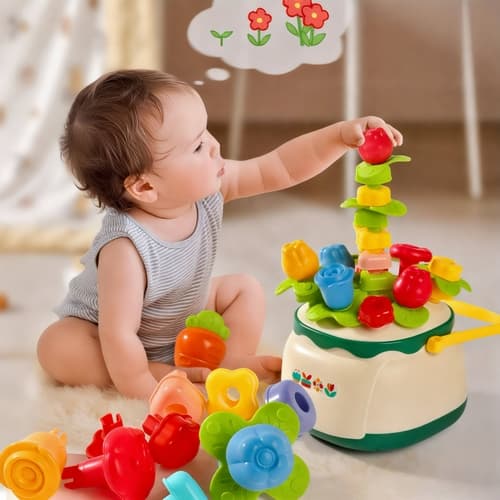 Montessori květinový koš