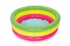 Nafukovací bazének růžovo-žluto-zelený, průměr 70cm, výška 24cm