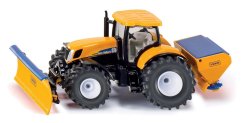 SIKU Super 2940 - Traktor s přední radlicí a sypačem soli, 1:50