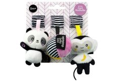 GAGAGU Závěsná plyšová hračka Opice Panda  Míč