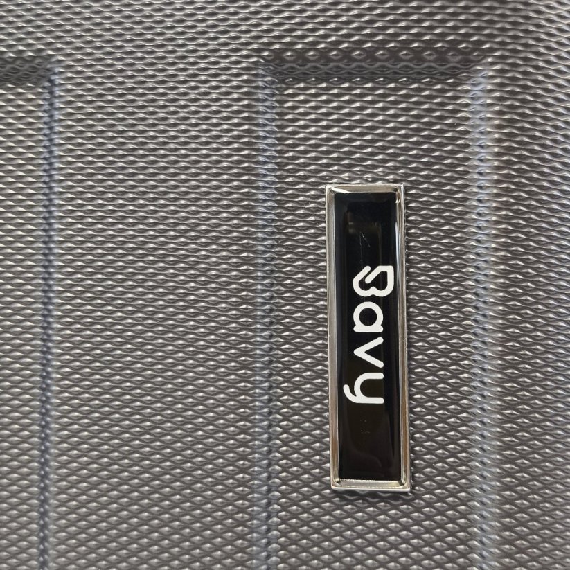 Bavy Cestovní kufr skořepinový Dark grey - set 3 ks