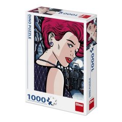 POP ART - TAJEMNÁ ŽENA 1000 Puzzle NOVÉ