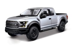 Maisto - 2017 Ford F-150 Raptor, metal šedá, 1:24