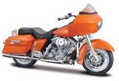 Maisto - HD - Motocykl - 2002 FLTR Road Glide®, 1:18 - oranžová