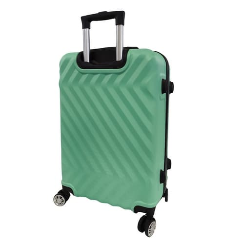 Bavy Cestovní kufr skořepinový 24" Waves Light green