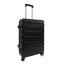 Bavy Cestovní kufr skořepinový 24" Ribs Black