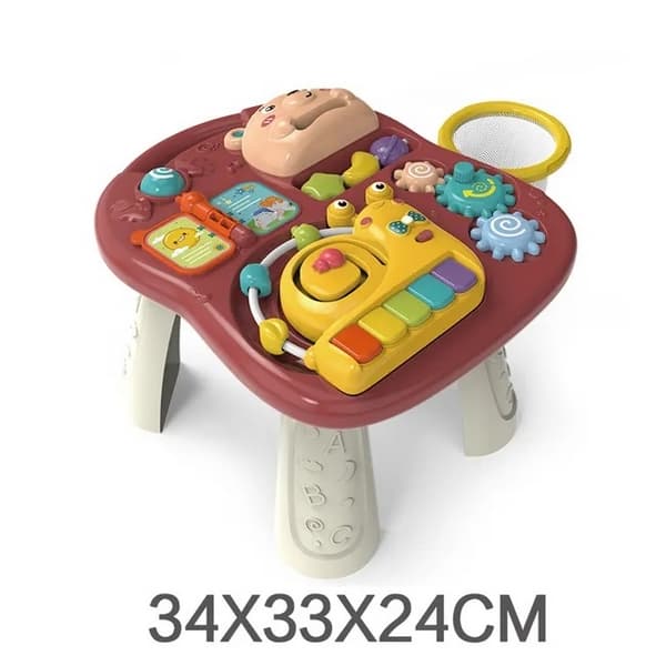 Bavytoy Multifunkční interaktivní chodítko červené