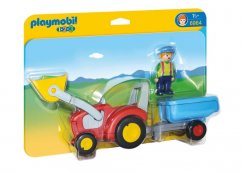 Playmobil: Traktor s přívěsem