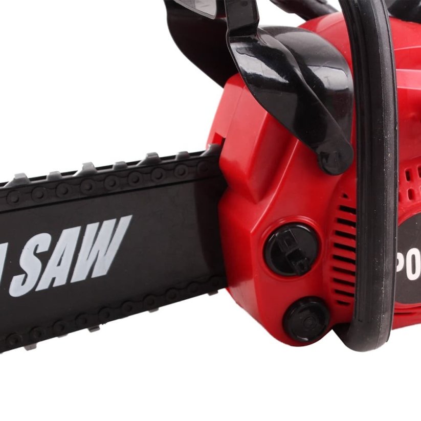 Motorová pila červená