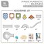 Magnetická stavebnice Věžák 91 ks