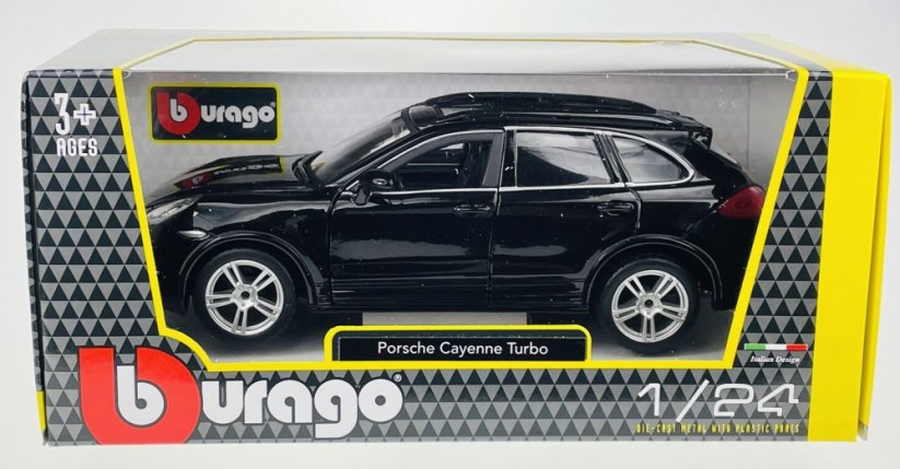 Bburago 1:24 Porsche Cayenne turbo black