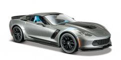 Maisto - 2017 Corvette Grand Sport, metal šedá, 1:24
