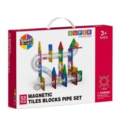 Magnetická stavebnice Řadovka 53 ks