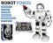 Robot RC FOBOS Bojovník chodící plast 40cm na baterie a USB připojení
