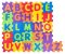 Pěnové Puzzle Abeceda 52 dílů