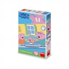 Dino Peppa Pig oběd 24 maxi puzzle