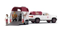 Schleich 42704 Mobilní veterinář s přívěsem