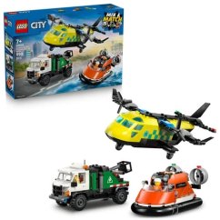 LEGO® CITY 60505 Remix: Letadlo, servisní vůz a vznášedlo