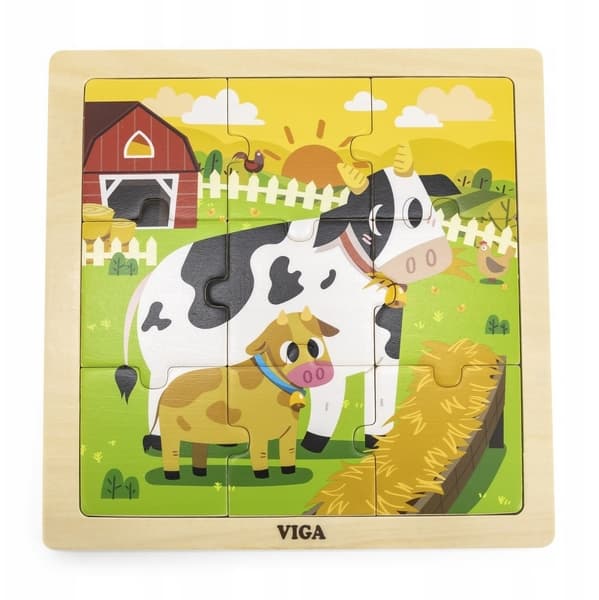 Dřevěné puzzle