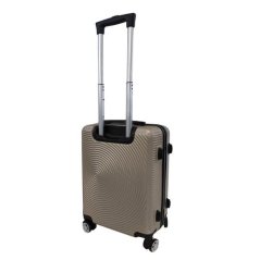 Bavy Cestovní kufr skořepinový 20" Circle Gold beige
