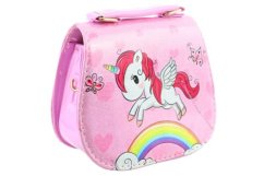 Růžová kabelka Jednorožec s duhou