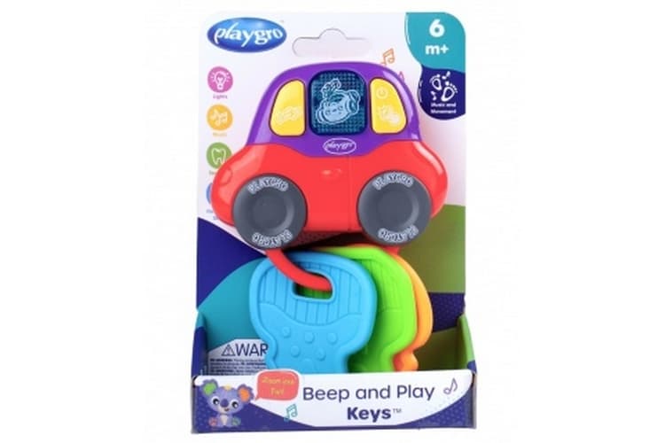 Playgro - interaktivní klíče se zvuky