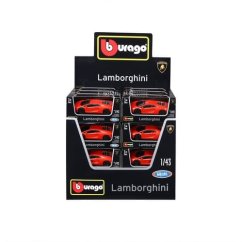 Bburago - Auta Street Fire, Lamborghini, display 24ks, 1:43