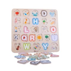 Classic World Vkládací puzzle abeceda