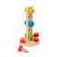 Bigjigs Toys Dřevěná věž s maticemi a šrouby