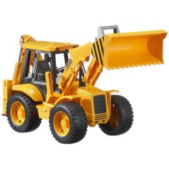 Bruder 2428 Traktor JCB - čelní nakladač + bagr
