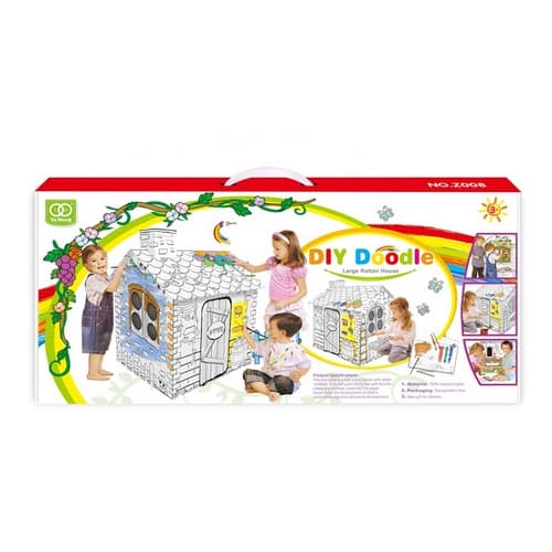 Kreativní papírový domeček