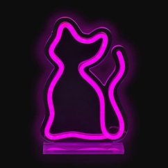 2Kids Toys LED NEON LIGHT lampička Kočka