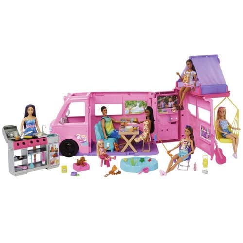 BARBIE KARAVAN SNŮ SE STANEM