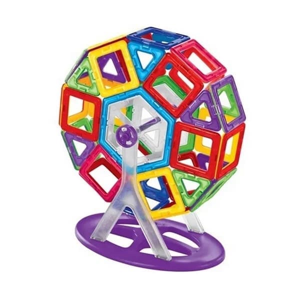 Magnetická stavebnice Kolotoč 56 ks