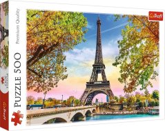 Trefl Puzzle Romantická Paříž 500 dílků 48x34 cm