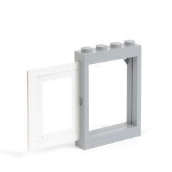 LEGO fotorámeček - šedá
