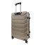 Bavy Cestovní kufr skořepinový 28" Ribs Gold beige
