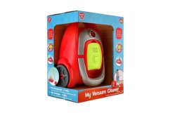 Vysavač plast 18x25cm na baterie se zvukem