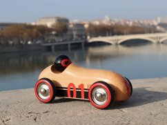 Vilac Dřevěné auto Old Sport Compet přírodní