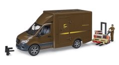 Bruder 2678 MB Sprinter UPS s řidičem a příslušenstvím
