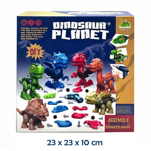 Dinosauři - šroubovací stavebnice