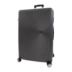 Bavy Cestovní kufr skořepinový 28" Circle Dark grey