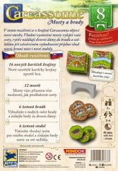 Carcassonne rozšíření 8: Mosty a hrady (2025)