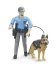 Bruder 62150 BWORLD Policista se psem