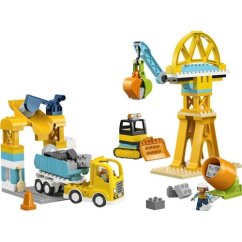 Lego Duplo 10476 Staveniště a vozidla 3 v 1